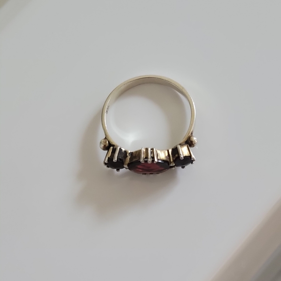 Antique Bohemian Garnet Ring✨️ - Picture 6 of 8